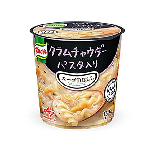 味の素 クノール スープDELI クラムチャウダーパスタ入り エビのトマトクリームスープパスタ サーモンとほうれん草のスープパスタ 完熟トマトのスープ