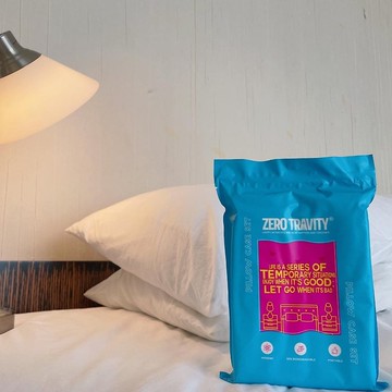 【旅行出門必備】 醫療級滅菌 x 環保可分解枕袋套裝