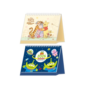 迪士尼Disney 2026 跨年桌曆 36K-維尼/玩具總動員