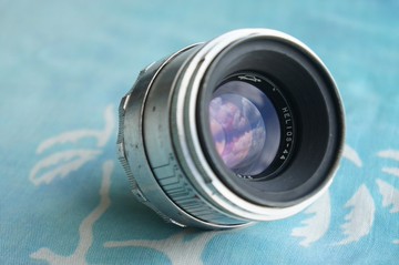 Helios-44 58mm f/2 鏡頭適用於 M39 Zenit 白色！8 葉光圈