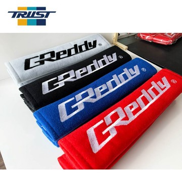 【PP保勁國際】🔥熱銷款🔥日本原裝 TRUST GReddy 安全帶護肩套 汽車安全帶護套 安全帶保護套 門把手保護套