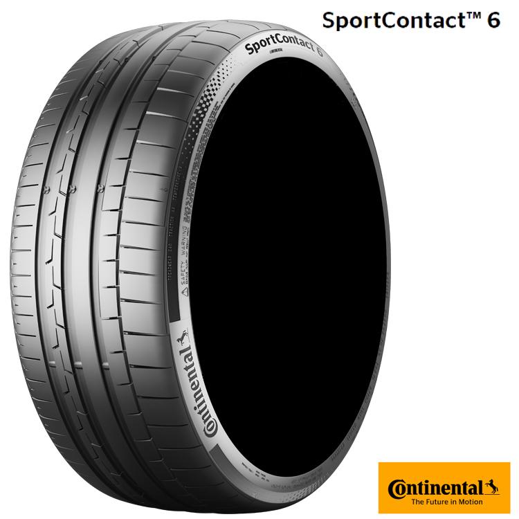 コンチネンタル 送料無料 コンチネンタル 承認タイヤ CONTINENTAL SportContact6 スポーツコンタクト 6 255/40ZR21 102Y XL FR ★ 【1本単品新品】