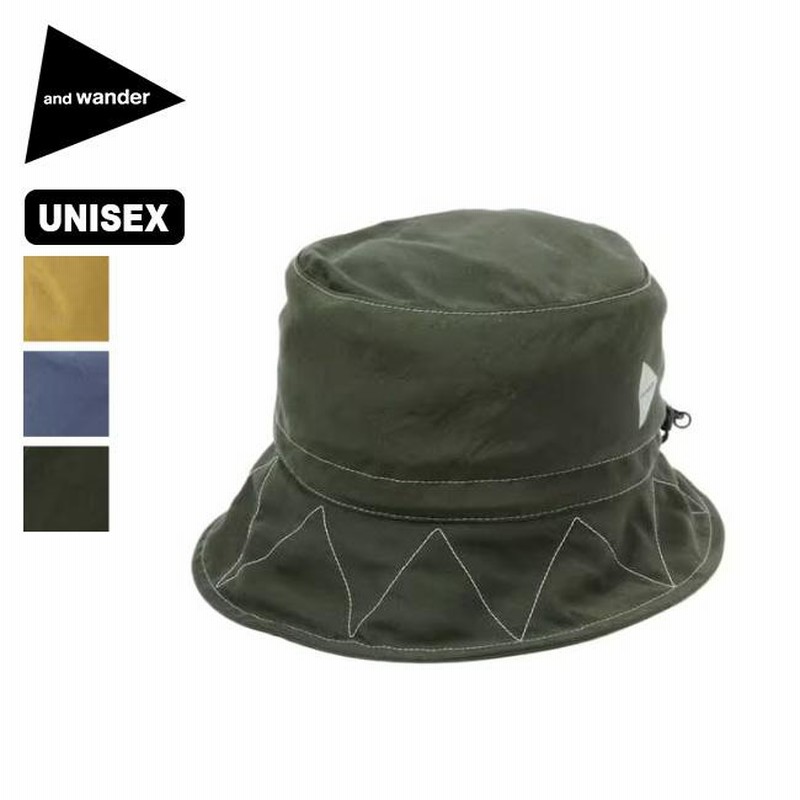 UNLIENS【新品•試着のみ】アンリアン ブレードハット and wander アンドワンダー 60/40 クロスハット | LINEブランド