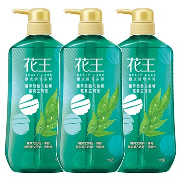 Kao 花王 植萃弱酸洗髮精 酷爽去屑型  750ml  3瓶
