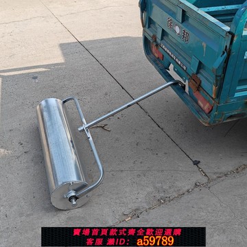 【台灣公司 可打統編】 電車可帶人力可拉草坪平地滾壓滾筒地輥手扶小麥手壓式麥田大棚
