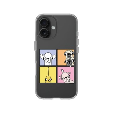 iPhone 16 Clear 透明 - Godgwawa 變種吉娃娃 - 頂吉四格