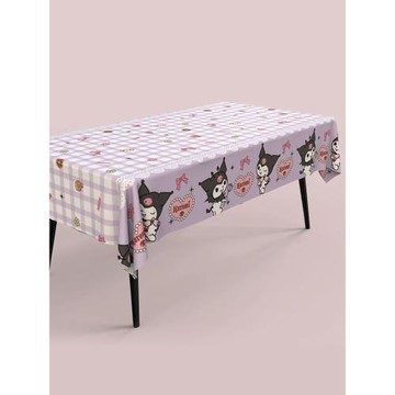 酷米米一次性兒童生日派對桌布幼兒園主題裝飾布置野餐露營聚會