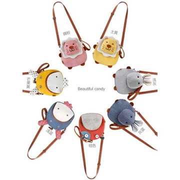 三色補丁賓果兔挎包韓版可愛兒童包原創女包斜挎包布藝零錢手機包