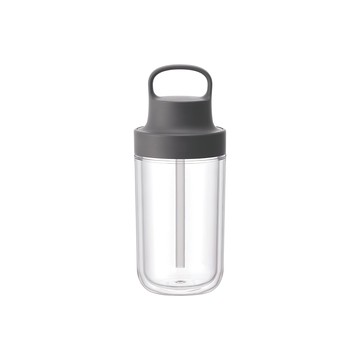 KINTO TO GO BOTTLE 雙層隨手瓶  夜語灰  360ml  1個  360ml