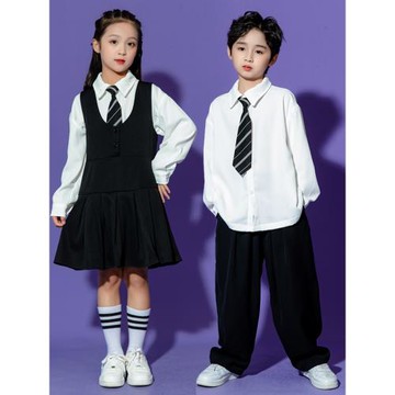 國慶兒童男女合唱團演出服幼兒園服小學生詩歌朗誦套裝畢業禮班服