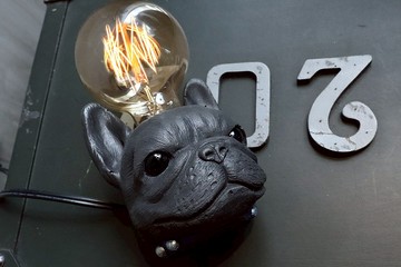 曙MUSE 法鬥水泥桌燈 LED燈 鎢絲燈泡 USB燈泡 原創 設計