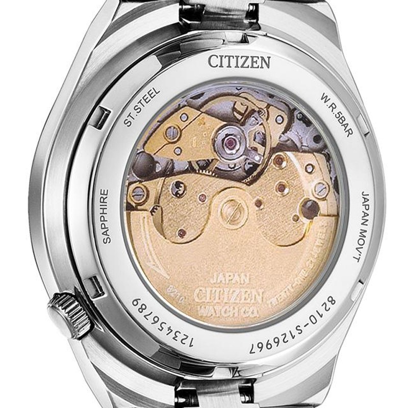 シチズン コレクション メカニカル 自動巻き 腕時計 ブランド メンズ レディース CITIZEN NJ0151-88X アナログ  ブルーグラデーション プレゼント 実用的 | LINEショッピング