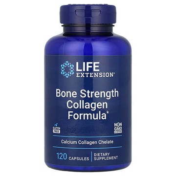 Life Extension, 骨骼強度膠原蛋白配方，120 粒膠囊