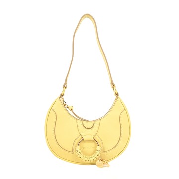 SEE BY CHLOE HANA 羊皮半月斜背包(黃色)