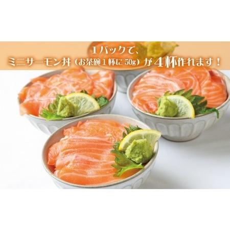 ふるさと納税 アトランティックサーモン 2kg（200g×10）スライス 小分け 便利 サイズ不揃い 訳あり 期間限定 大阪府泉佐野市