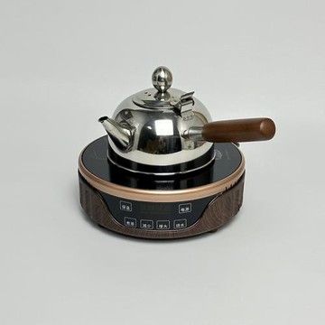 2019新款304不銹鋼燒水壺泡茶壺家用電磁爐茶具電陶爐側把電茶壺
