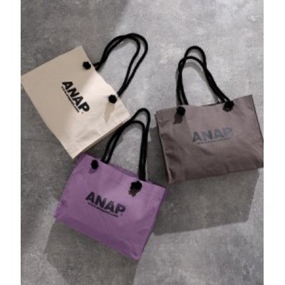 Anap ロゴキャンバスビッグトートバッグ 通販 Lineポイント最大get Lineショッピング