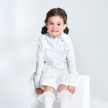 CACO-大耳狗滿版涼感外套‧親子款-童【J3SA504】