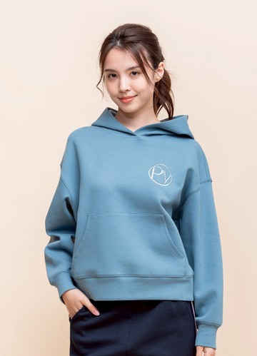 *年輕活漾連帽口袋大學Ｔ