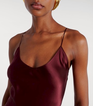 Nili Lotan Cami silk charmeuse gown