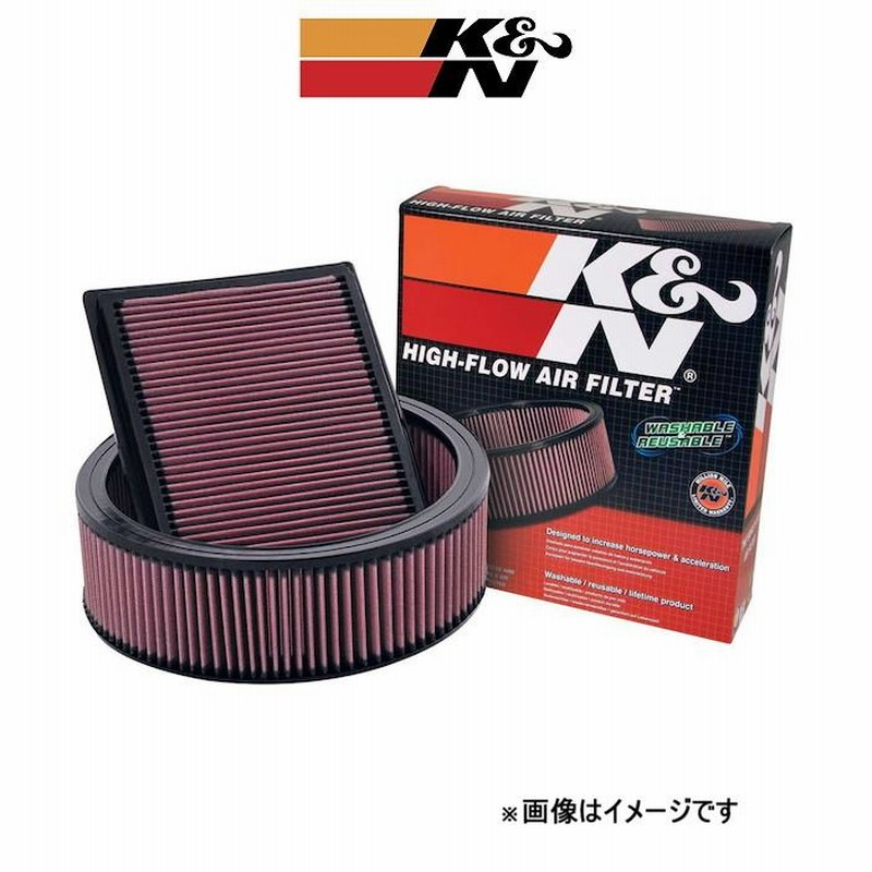 K&N エアフィルター デドラ - 33-2689 REPLACEMENT 純正交換