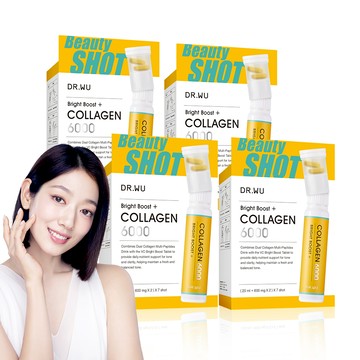 亮妍雙膠原胜肽飲7入 x 4盒 - 朴信惠代言