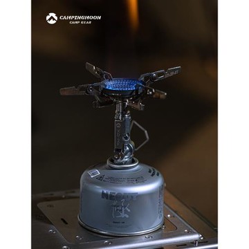 柯曼XD2F炫峰穩壓爐一體式氣爐露營野炊便攜燒水高山猛火防風爐頭