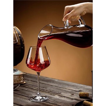 分酒器玻璃白酒家用加厚酒瓶高端酒瓶高級感紅酒瓶子三二斤裝酒壺