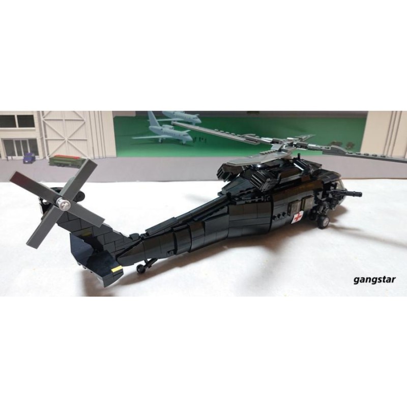 レゴ LEGO ブロック 互換 ヘリコプター UH-60 ブラックホーク 多目的