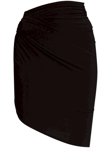Jacquemus La Mini Jupe Drapeado Mini Skirt