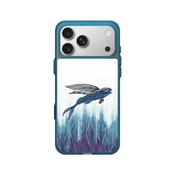 iPhone 17 Pro Max Clear (相機按鈕) 夜幕藍 - 花生騷 WasangShow - 飛魚經典款