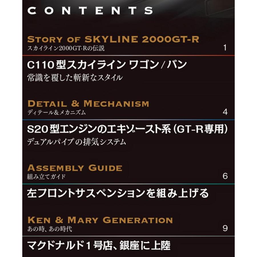 スカイライン2000GT-R 第14号　デアゴスティーニ