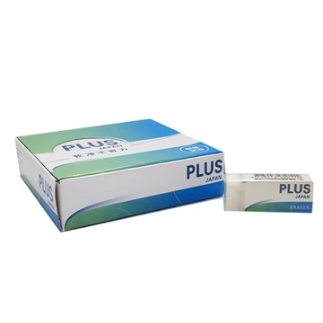 【第2件0元】PLUS 好好擦橡皮擦-白色(20入)