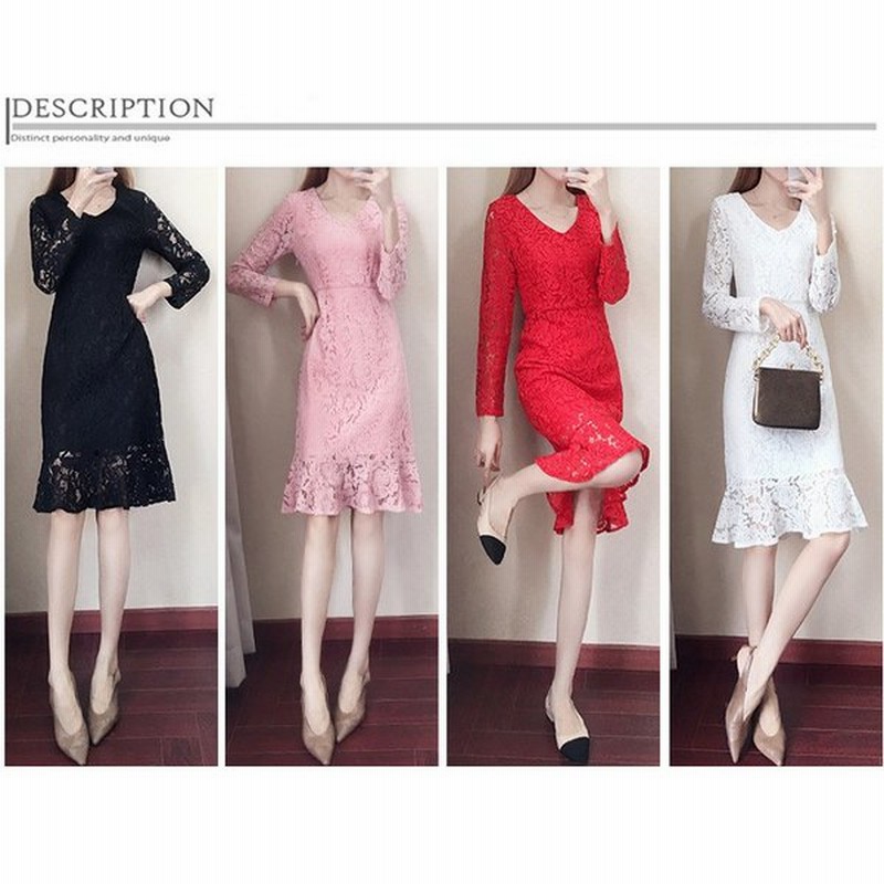 レースワンピース スリムライン 七分袖 クルーネック 膝丈 カジュアル 日常用 花柄 膝丈ワンピース 結婚式 ウエディング 記念日 デート 夏服 通販 Lineポイント最大0 5 Get Lineショッピング