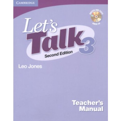 Let s Talk 2nd Edition Level Teacher Manual with CD