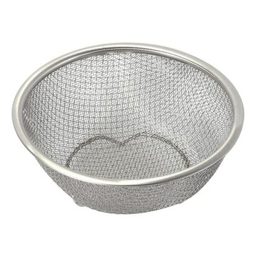 PEARL LIFE 珍珠金屬 不鏽鋼雙層濾網碗型濾籃 附腳座  HC-420  不鏽鋼  1個