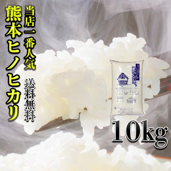 お米 米 10kg 白米 送料無料 富田商店一番人気 熊本県産 ひのひかり あすつく 新米 令和5年産 ヒノヒカリ くまもとのお米 富田商店 とみた商店