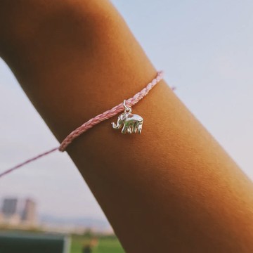 守護大象編織衝浪手環 LOVE ELEPHANTS