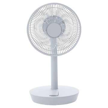 sOlac DC行動風扇，6段風速，左右60°/往上45°/往下5°擺頭，260*H520mm  SFT-F07W  白色