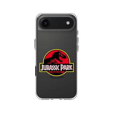 iPhone Air Clear Case（相機按鈕） 透明 - Jurassic Park/ Jurassic World - 侏羅紀公園logo