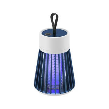 kinyo KL-5835BU 迷你無線電擊捕蚊燈 藍