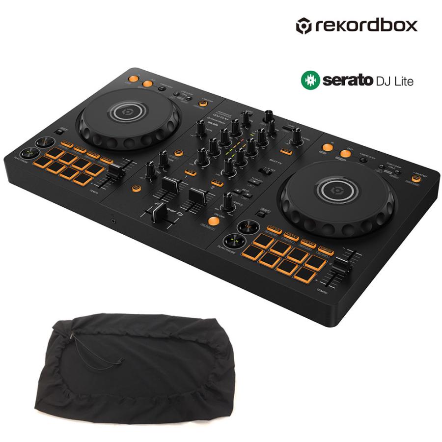 Pioneer DJコントローラー DDJ-FLX4 ＋ ダストカバー プレセント！《rekordbox   Serato DJ Lite 対応》