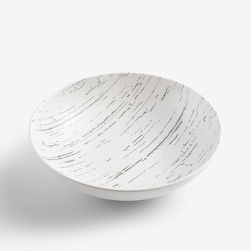 WAGA 流動線紋 20.5cm 陶瓷大碗｜單品