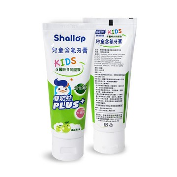 刷樂兒童含氟牙膏90g-青蘋果