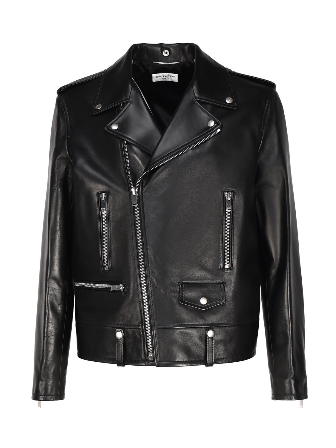 Saint Laurent Leather Motorcycle Jacket