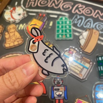 咸魚 磁石 冰箱貼