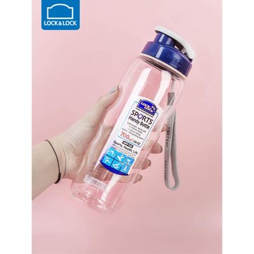 樂扣樂扣水杯官方正品塑料杯子學生新款便攜水瓶運動水壺女大容量