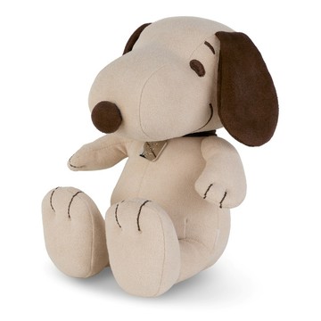 【BON TON TOYS】Snoopy史努比麂皮填充玩偶 17cm｜版米色