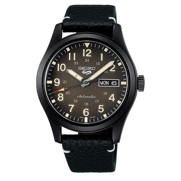 seiko SK037 精工5號 Sports 系列 SK037 4R36-10A0C(SRPG41K1) 廣告款時尚機械腕錶 / 煤灰 39.4mm｜樂天全館特惠中★指定刷卡回饋10%