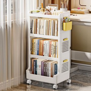 AOTTO 三層可移動洞洞板折疊收納架(書架 置物架 洞洞板)